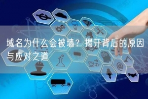 域名为什么会被墙？揭开背后的原因与应对之道